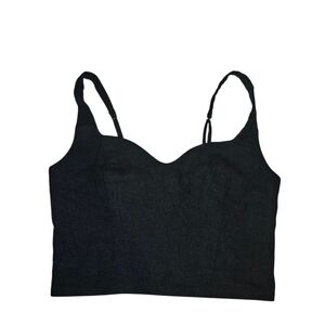 Abercrombie & Fitch Black Ribbed Top